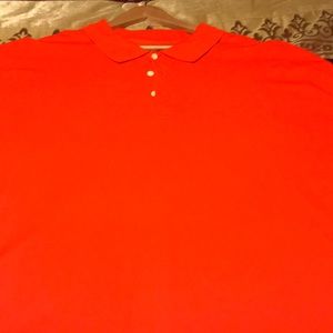 4XL Orange Foundry Polo